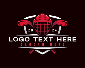 Hockey Sport Tournament Logo