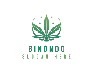 Herbs - Marijuana Cannabis Plant logo design