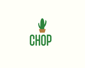 Agriculture - Cactus Plant Botanical logo design