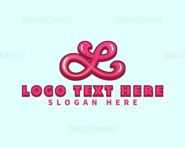 Gelato Candy Treat Logo