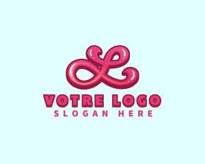 Letter L - Gelato Candy Treat logo design
