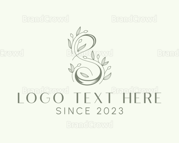 Garden Letter S Logo
