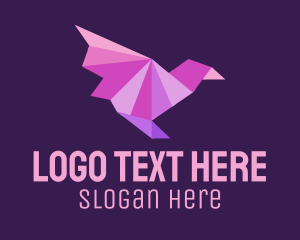 Bird - Origami Bird Boutique logo design