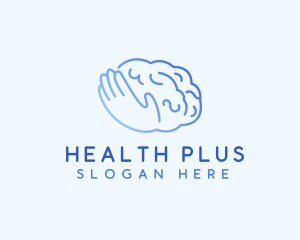 Mental Health Brain Care logo design