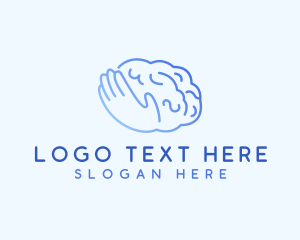 Heal - Mental Health Brain Care logo design