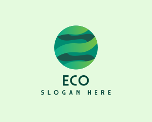 Eco Earth Nature logo design