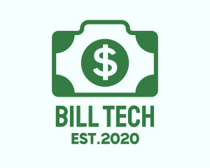 Dollar Bill Camera logo design