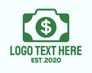 Price - Dollar Bill Camera logo design