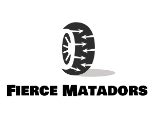 Tire Wheel Arrows logo design