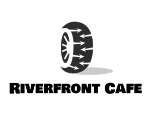 Tire Wheel Arrows logo design