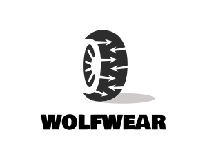 Automotive - Tire Wheel Arrows logo design