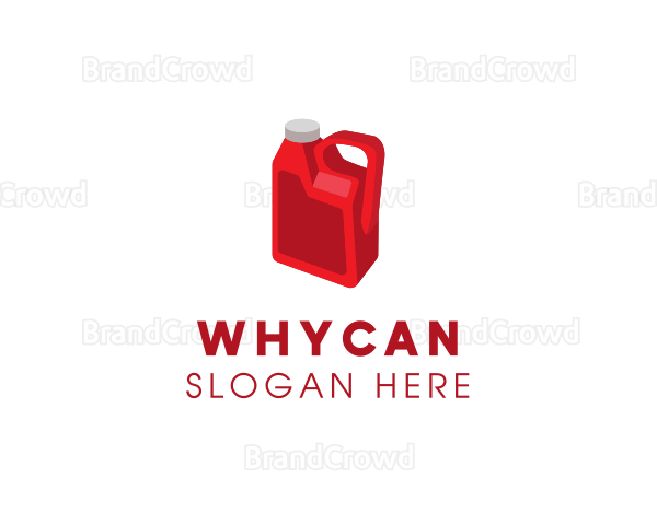 Ketchup Gallon Container Logo