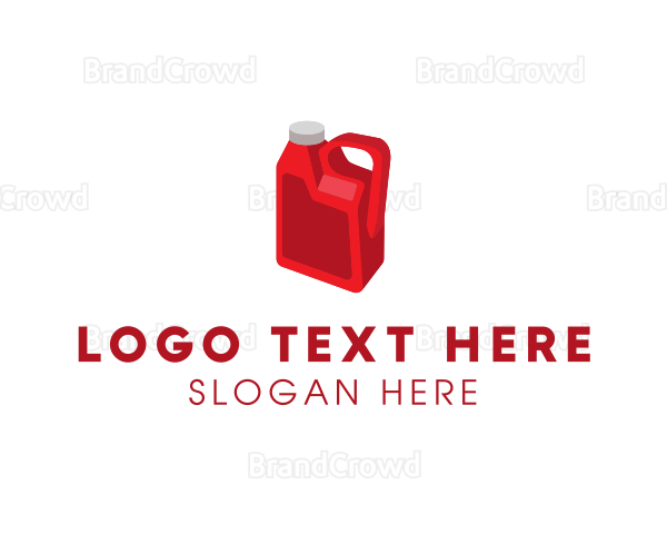 Ketchup Gallon Container Logo