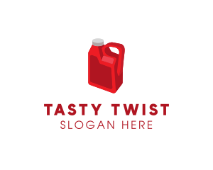 Condiment - Ketchup Gallon Container logo design