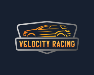 Motorsport Car Race logo design