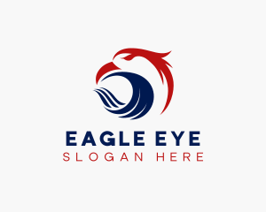 Eagle Patriotic America logo design