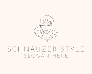 Lady Fashion Style Accessory logo design