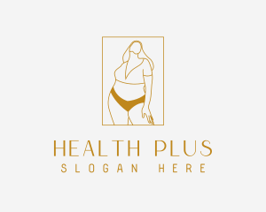 Sexy Chubby Model logo design