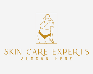 Sexy Chubby Model logo design