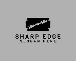 Blade - Razor Blade Barbers logo design
