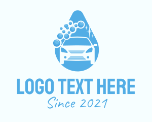 Cleaner - Droplet Car Wash logo design