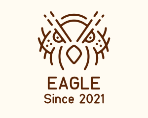 Brown - Fierce Brown Eagle logo design