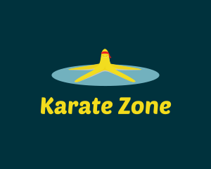 Karate - Banana Star Bandana logo design
