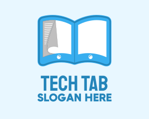 Tablet - Tablet Ebook Pages logo design