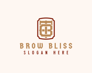 T & B Monogram logo design