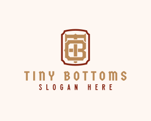 T & B Monogram logo design