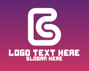 Name - Modern Letter B logo design