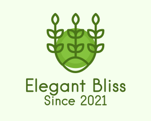 Decorative - Leaf Vine Plant logo design