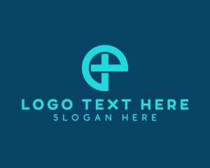 Evangelical - Medical Hospital Letter E logo design