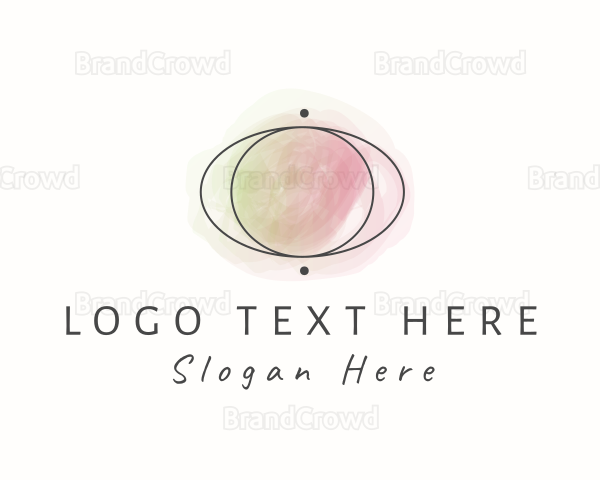 Elegant Watercolor Letter O Logo
