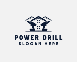 House Drill Tools logo design