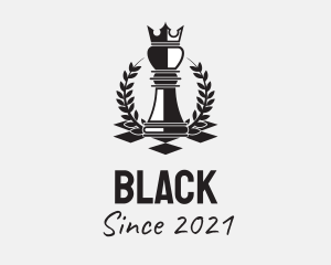 Black Chess King  logo design