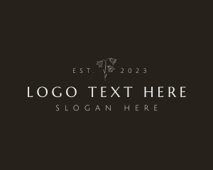 Classy - Luxury Flower Business logo design