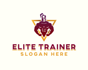 Gym Fitness Gladiator logo design