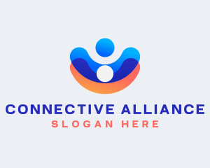Association - People Community Volunteer logo design