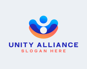 Association - People Community Volunteer logo design