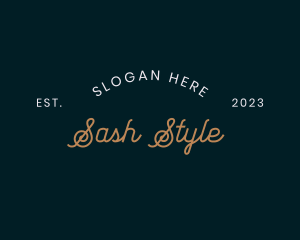 Apparel Style Business logo design