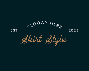 Apparel Style Business logo design