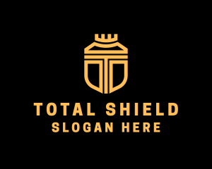 Royal Security Shield logo design