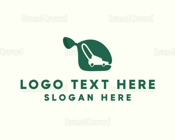 Garbage Bag Lawnmower Logo
