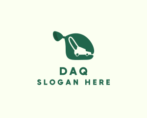 Garden - Garbage Bag Lawnmower logo design