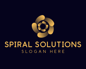 Spiral - Tech Software Spiral logo design