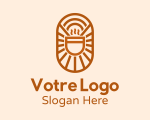 Hot Brewed Coffee Logo
