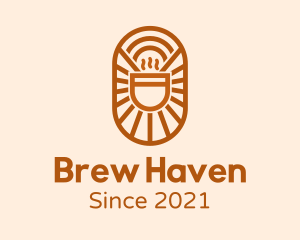 Hot Brewed Coffee logo design