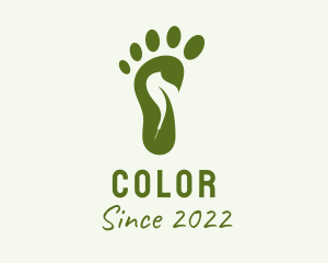 Yoga - Green Foot Acupuncture logo design