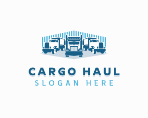 Truck Fleet Transportation logo design